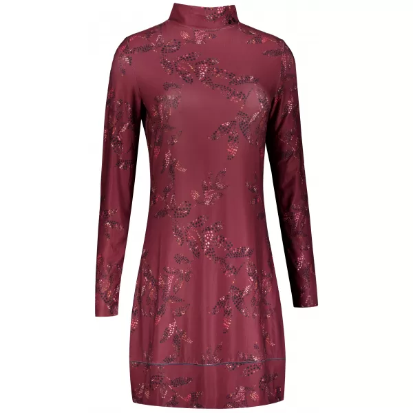  Rollkragenpullover für Damen ALTISPORT GWENITH BURGUND 