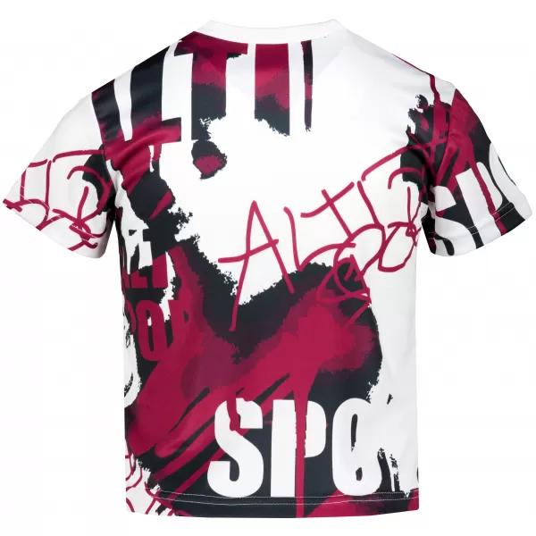  Funktionaler t -Shirt -Prämie von Kindern ALTISPORT VOJ/ALK076TR01 WEIß/WEIN 