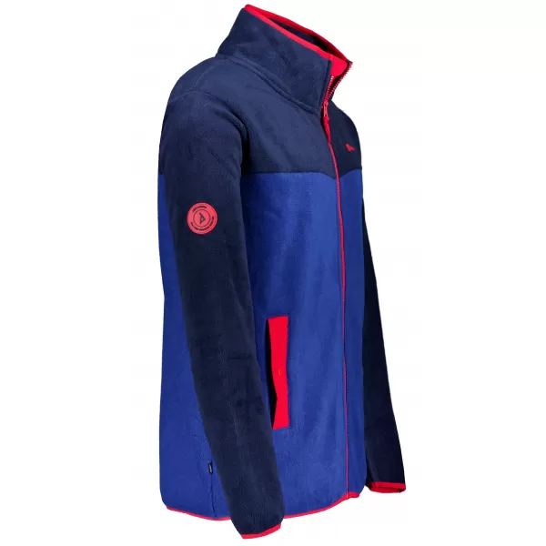  Fleece-Sweatshirt für Herren ALTISPORT GAMEL BLAU 