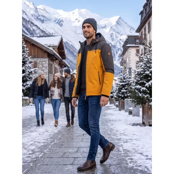  Herren-Winterjacke ALTISPORT GOLDWIN SENF 