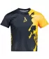 Funktionaler t -Shirt -Prämie von Kindern ALTISPORT VOJ/ALM112TR01 SCHWARZFLUO ORANGE