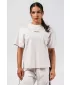 Übergroßes T-Shirt RESET 491 CREAM Nebbia
