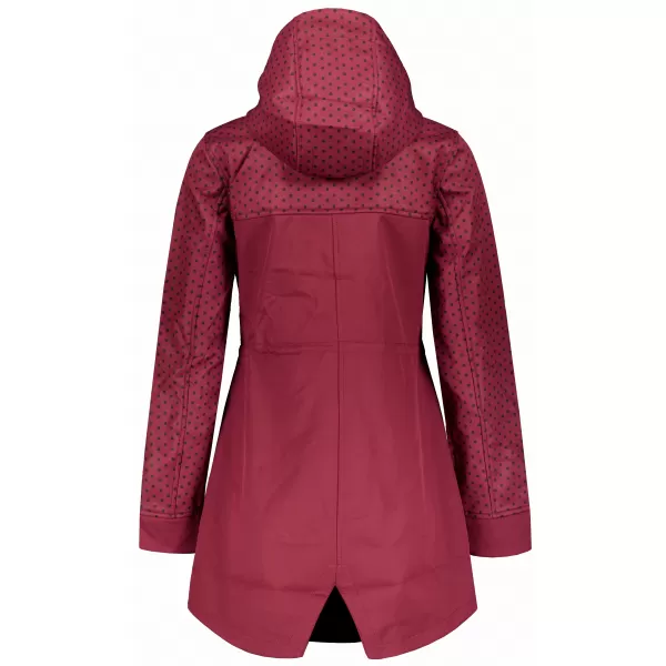  Frauen -Softshelljacke für Frauen ALTISPORT GEMEE BURGUND 