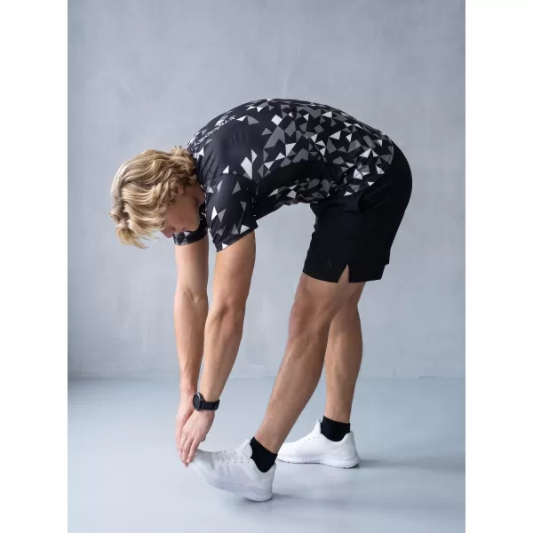  Funktionelle Kompression von Männern t -Shirt Premium ALTISPORT VOJ/ALM108TR04 SCHWARZ 