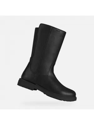 Winterstiefel für Mädchen GEOX ECLAIR J169QE000BCC9999 SCHWARZ