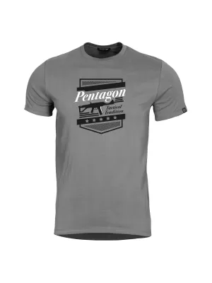T-Shirt PENTAGON AGERON A.C.R. K09012 WOLF/GRAU