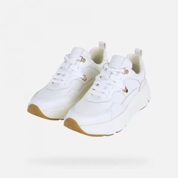  Damen-Sneaker GEOX IAMANTHA WEIß 