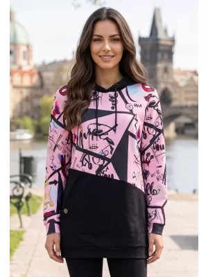 Damen-Sweatshirt KIXMI VONITA HELLROSA