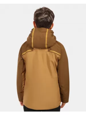 Skijacke für Jungen KILPI DENVER-JB ZJ0101KI BRAUN