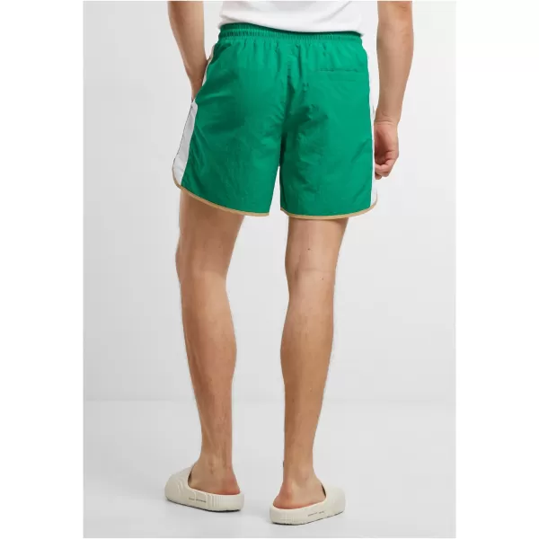  Badeshorts für Herren URBAN CLASSICS TB7348 FROSCH GRÜN 