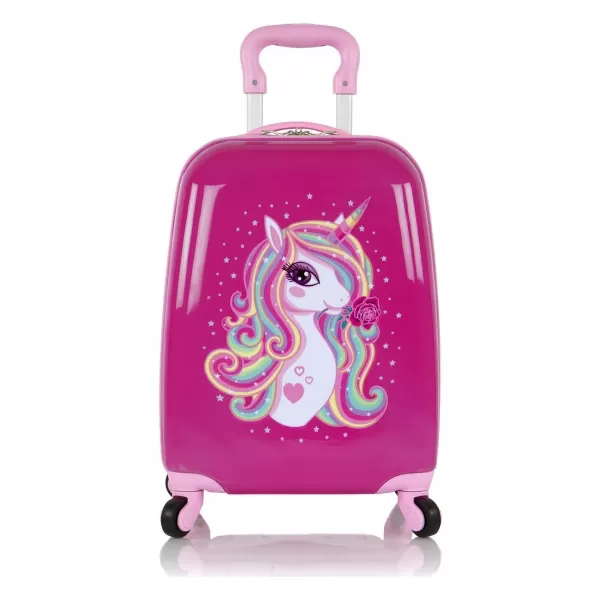  Koffer HEYS Kids 4w EINHORNROSE 