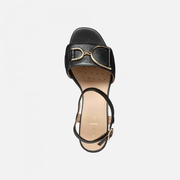  Damensandalen GEOX NEERAKLIA 50 SCHWARZ 