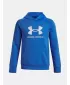 Jungen-Sweatshirt UNDER ARMOUR UA RIVAL FLEECE BL HOODIE 1379791-402 BLAU