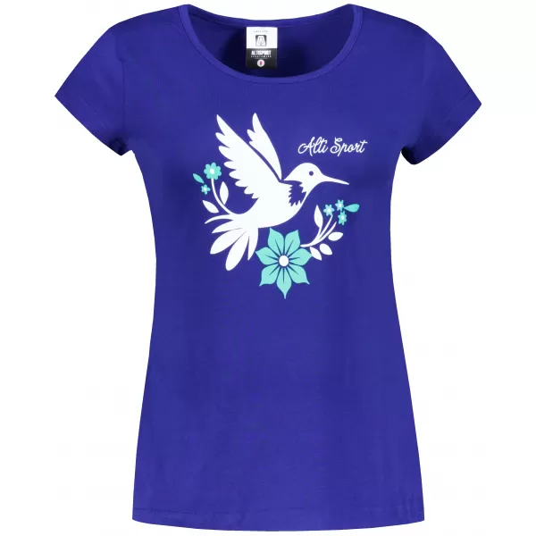  Frauen t -Shirt mit kurzen Ärmeln ALTISPORT ALW192122 KÖNIGLICH 