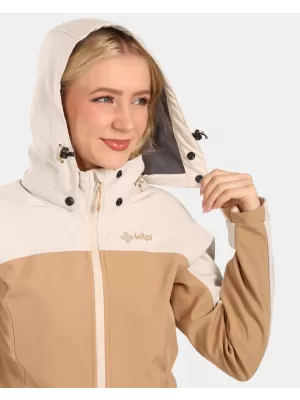 Softshelljacke für Damen KILPI RAVIA-W ZL0125KI BEIGE