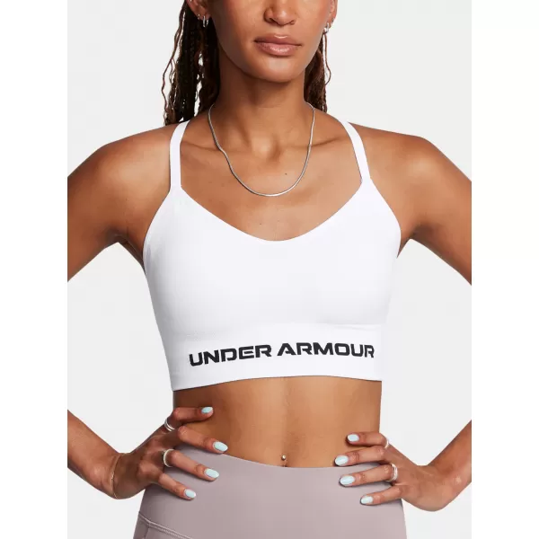  Damen-BH UNDER ARMOUR VANISH SEAMLESS LOW BRA 1384417-100 WEIß 