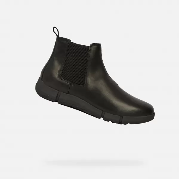  Herrenschuhe GEOX ADACTER M G011270 SCHWARZ 