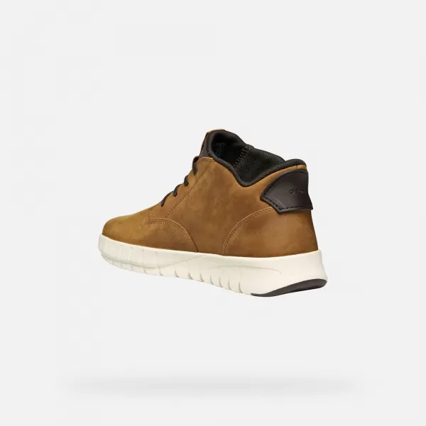  Herrenschuhe GEOX FLEXTRIDE PLUS G011460 HELLBRAUN 