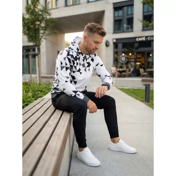  Hochwertiges Funktions-Sweatshirt für Herren ALTISPORT VOJ/ALM108MI01 WEIß 