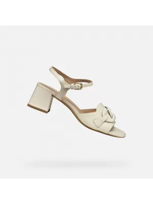 Damensandalen GEOX NEW ERAKLIA 50 T CREMIG
