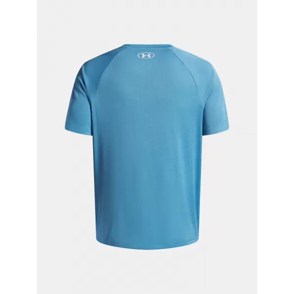  Herren-T-Shirt UNDER ARMOUR UA TECH TEXTURED SS 1382796-453 BLAU 