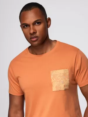 Hemd OMBRE OM-TSPT-0227 ORANGE