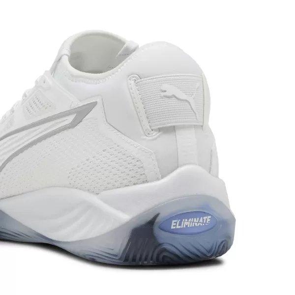  Herrenschuhe PUMA ELIMINATE NITRO SQD 4 10843802 PUMA WEIß/PUMA SILBER 