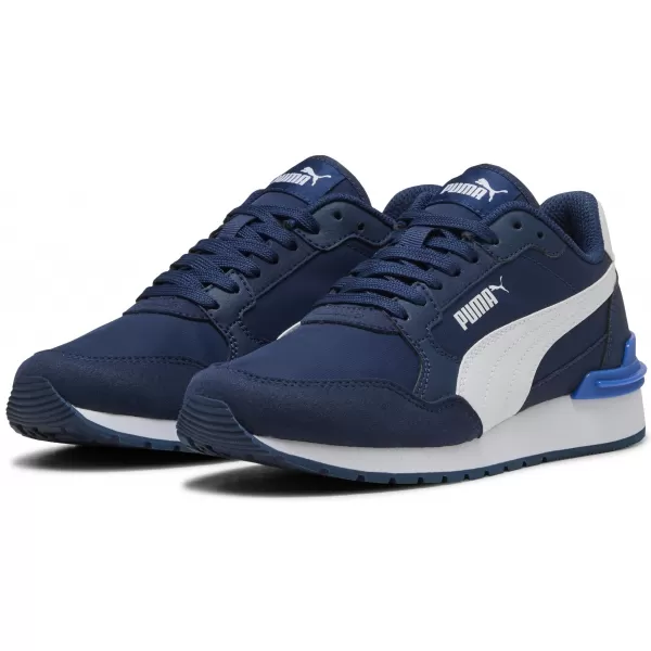  Kinderschuhe PUMA ST RUNNER V4 NL JR 39973909 PERSISCHBLAU/WEIß/MT-BLAU 