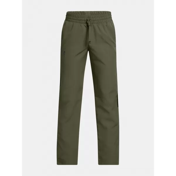  Sporthose für Jungen UNDER ARMOUR UA B RIVAL WVN PANT 1390155-390 GRÜN 