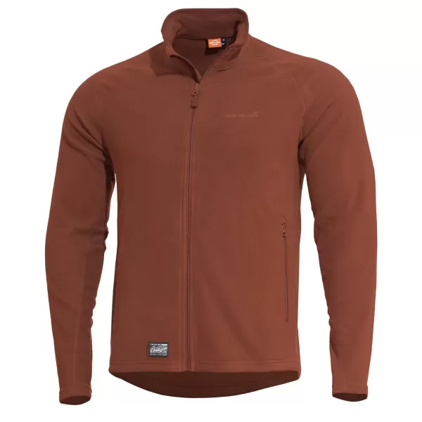  Sweatshirt PENTAGON ARKOS FLEECE K08033 KASTANIENBRAUNES ROT 