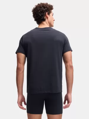 Herren-T-Shirt UNDER ARMOUR M UA PERF COTTON CREW NECK-2PK 6007621-001 SCHWARZ
