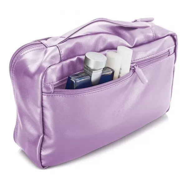  Satz von Organisatoren HEYS METALLIC PACKING CUBE 5PC LILA 