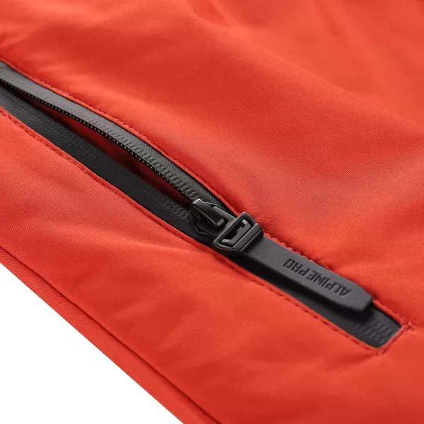  Damenjacke ALPINE PRO WERDA 2 ROT 