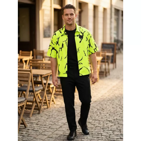  Premium-Herrenhemd ALTISPORT VOJ/ALM052KOS01 NEONGRÜN 