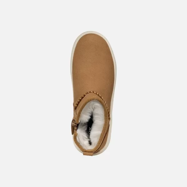  Stiefeletten für Mädchen GEOX THELEVEN HELLBRAUN 