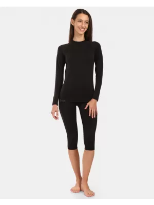 Thermo-T-Shirt für Damen KILPI CAROL-W ZL0503KI SCHWARZ