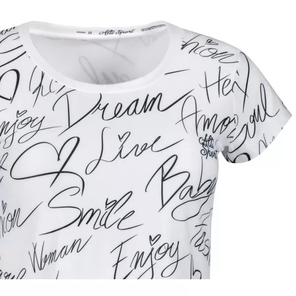  Damen Freizeitshirt Premium ALTISPORT VOJ/ALW084TR06 WEIß 