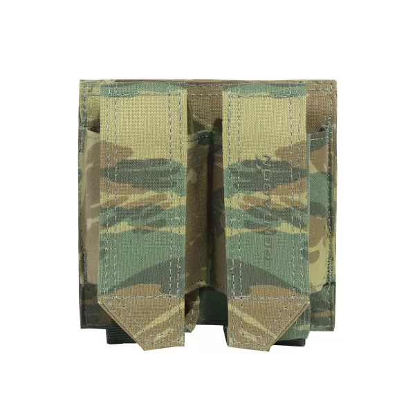  Gehäuse PENTAGON DOUBLE FB POUCH CAMO K17093 GRAUES TARNMUSTER 