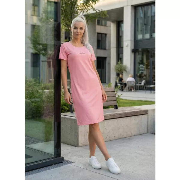  Damen erweitert T -Shirt Premium ALTISPORT VOJ/ALW075SAT02 PFIRSICH 