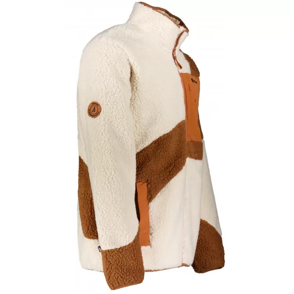  Fleece-Sweatshirt für Herren ALTISPORT GANAN BEIGE 
