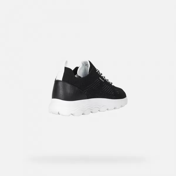  Damen-Sneaker GEOX SPHERICA SCHWARZ 