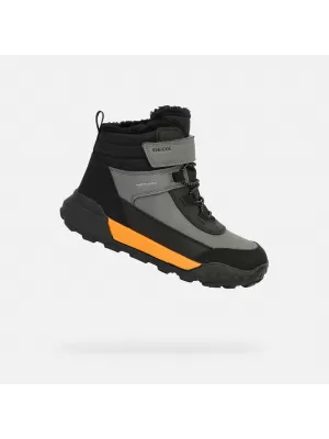 Winterstiefel für Jungen GEOX TREKKYUP B ABX J46MBE0MEMSC0036 SCHWARZ