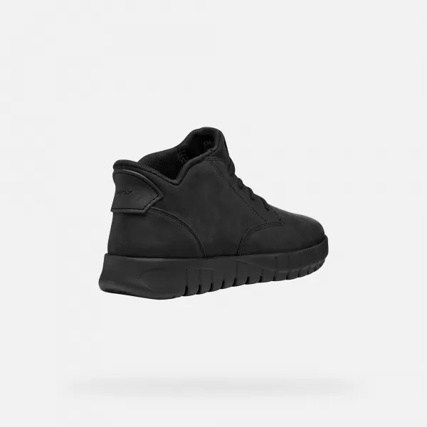  Herrenschuhe GEOX FLEXTRIDE PLUS G011461 SCHWARZ 