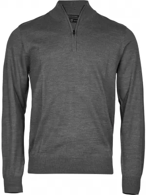 Herrenpullover TEE JAYS | TJ 6010 GRAUE MELANGE