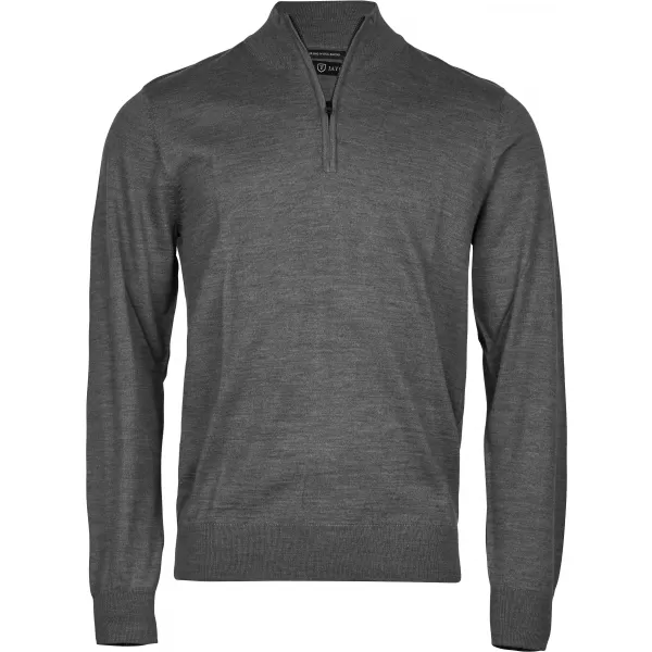  Herrenpullover TEE JAYS | TJ 6010 GRAUE MELANGE 