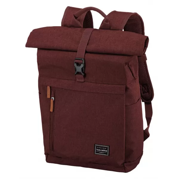  Rucksack TRAVELITE BASICS ROLL-UP BACKPACK BURGUND 