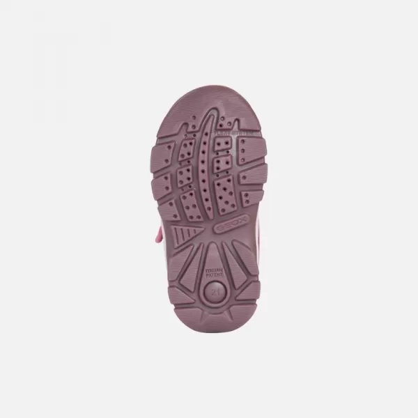  Stiefeletten für Mädchen GEOX FLANFIL ABX ROSA 
