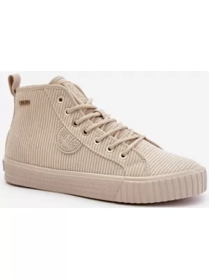 Isolierte Damen-Sneaker BIG STAR OO274771 BEIGE Big Star Shoes
