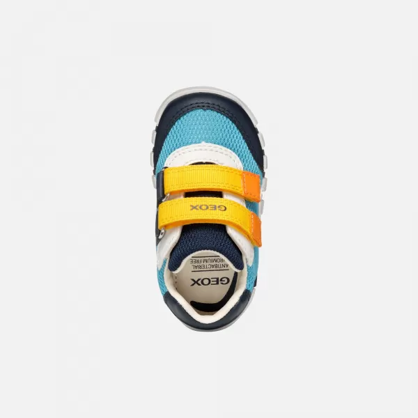  Schuhe für die ersten Schritte für Jungen GEOX IUPIDOO B3555C01454C4088 BLAU 