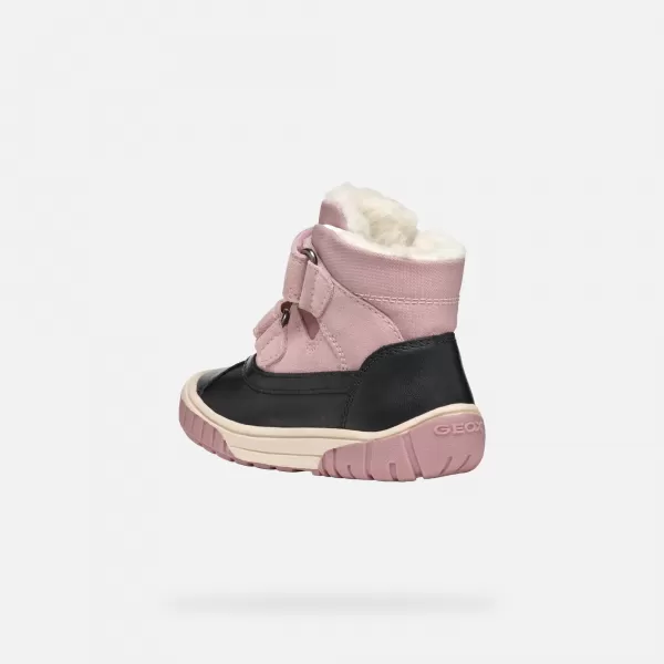  Stiefeletten für Mädchen GEOX OMAR WPF SCHWARZ 
